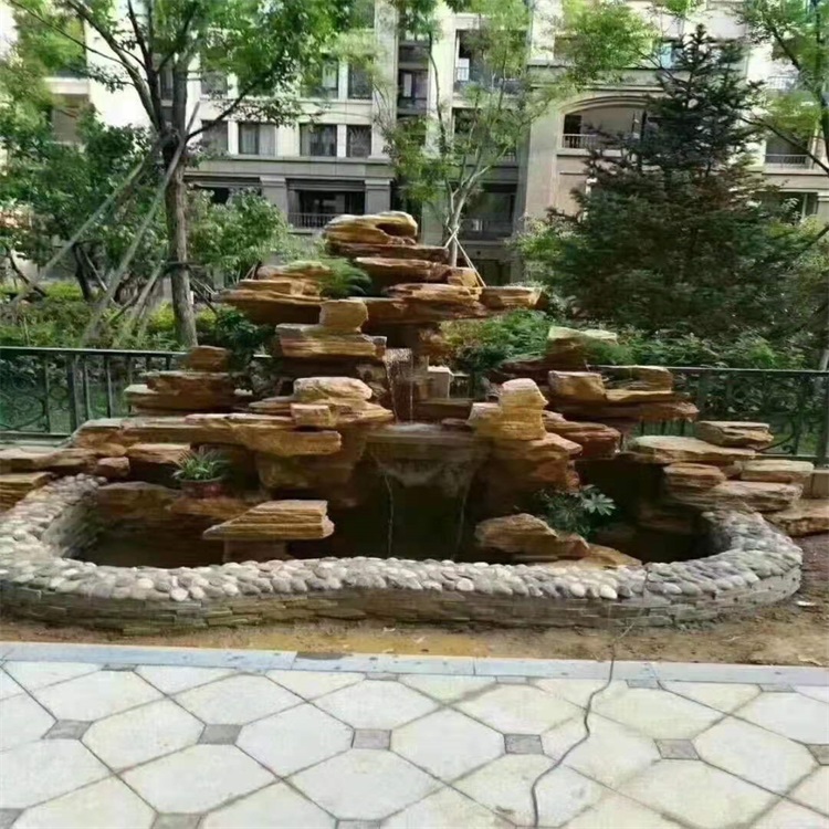 吴川庭院假山鱼池设计方案