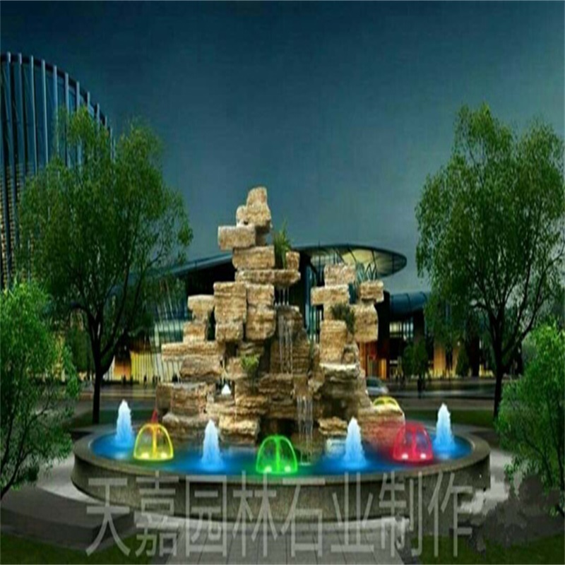 吴川水幕墙喷泉设计